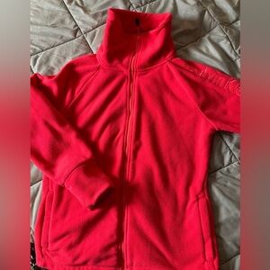 Calvin Klein women’s fleece performance jacket- coral colored